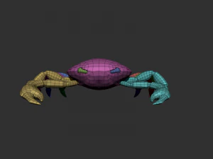 3d crab 3D Model
