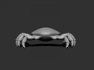 3d crab 3D 모델