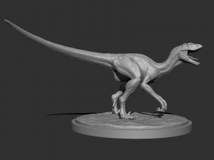 3d raptor for printing Modello di stampa 3D