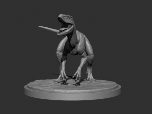 3d raptor for printing 3Dプリントモデル