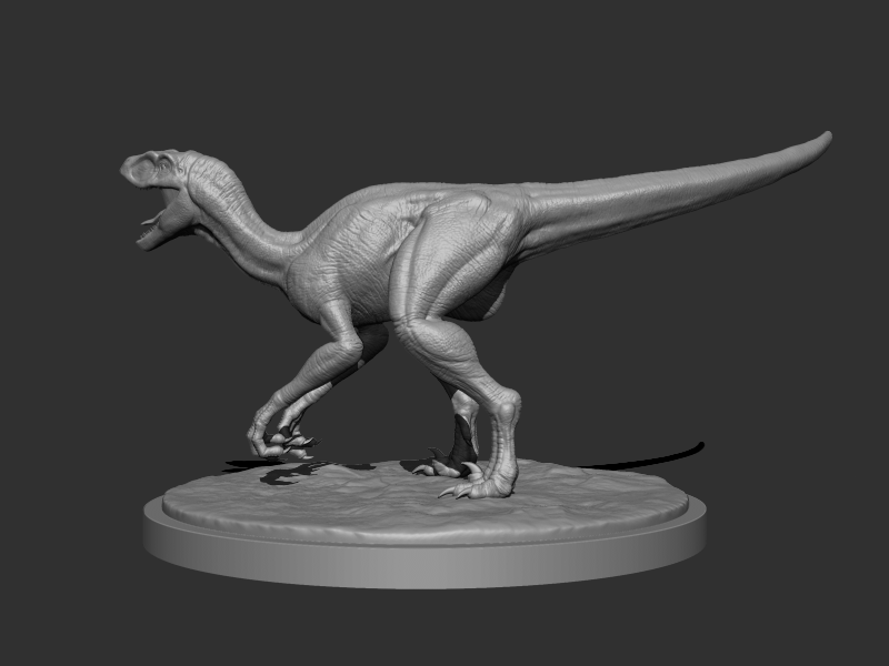 3D Raptor for Printing 3D Model in Figurines 3DExport