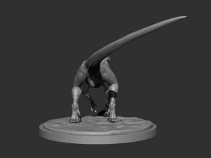 3d raptor for printing 3D Print Model