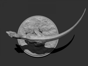 3d raptor for printing 3Dプリントモデル