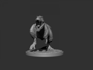 3d tirano for printing 3Dプリントモデル
