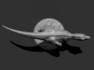 3d tirano for printing 3Dプリントモデル