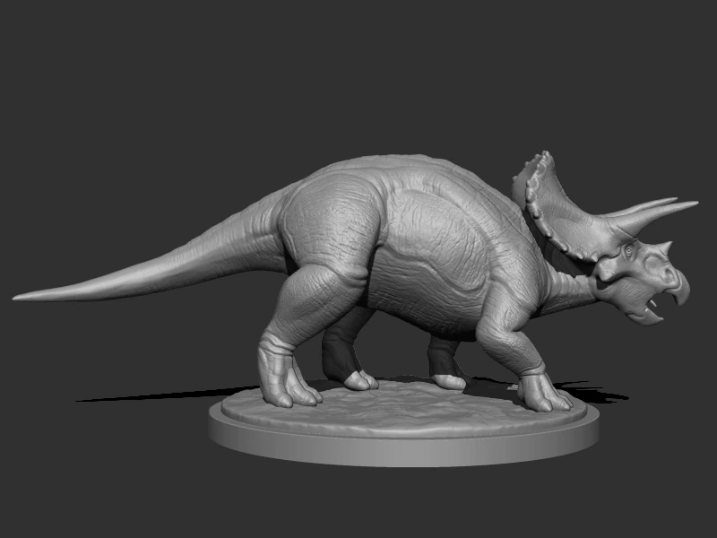 3d triceratops for printing 3D Print Model .c4d .max .obj .3ds .fbx .stl .blend