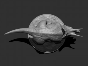 3d triceratops for printing 3D Print Model