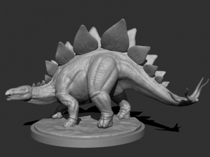 3d stego for printing 3D Baskı Modeli