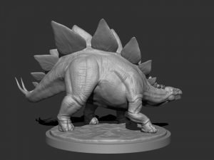 3d stego for printing 3D Baskı Modeli
