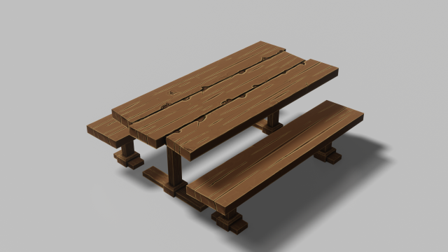 table set 01 3D 모델 .c4d .max .obj .3ds .fbx .stl .blend 