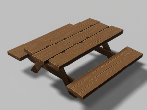 table set 02 3D Model
