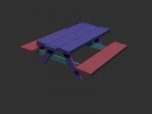 table set 02 3D Model