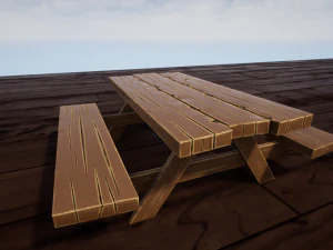 table set 02 3D Model