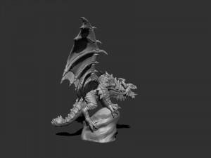 elemental dragon for printing 3D-Druckmodell