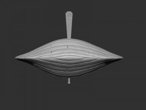 simple boat 01 3Dモデル