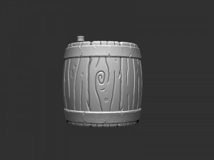 barrel 01 Modèle 3D