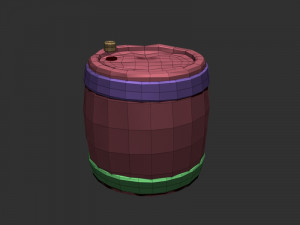 barrel 01 Modèle 3D