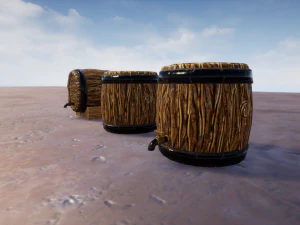 barrel 01 3D Model