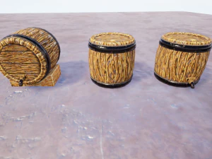 barrel 01 3D Model