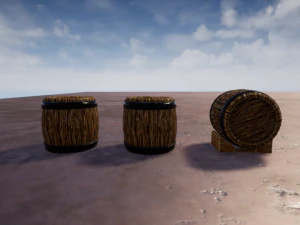 barrel 01 3D Model