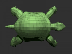 3d turtle Modèle 3D