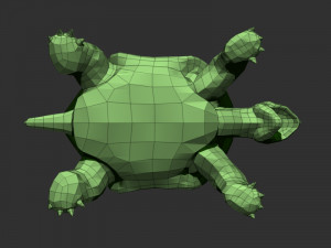 3d turtle Modèle 3D
