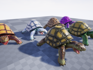 3d turtle Modèle 3D