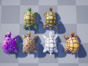 3d turtle Modèle 3D