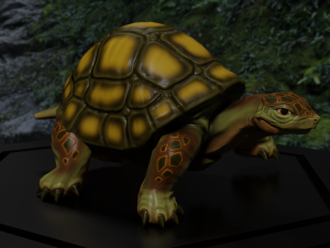 3d turtle Modèle 3D