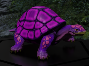 3d turtle Modèle 3D