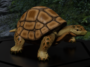 3d turtle Modèle 3D