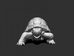 3d turtle for printing Model Cetak 3D