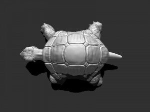 3d turtle for printing Model Cetak 3D