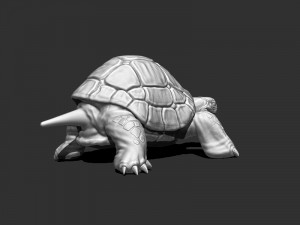 3d turtle for printing Model Cetak 3D