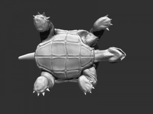 3d turtle for printing Model Cetak 3D