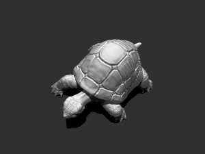 3d turtle for printing Model Cetak 3D