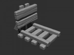3d printing mine props 3D 프린트 모델
