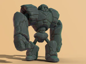 meu Deus, o golem Modelo 3D