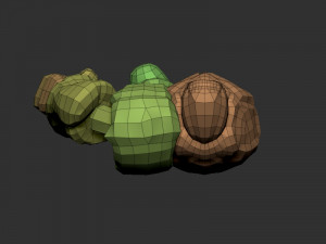 goly the golem 3D मॉडल
