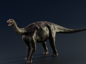 3d shunosaurus Model 3D