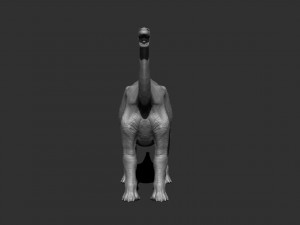 3d shunosaurus 3D Модель