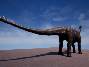 3d shunosaurus 3D Модель