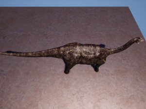 3d shunosaurus 3D Модель