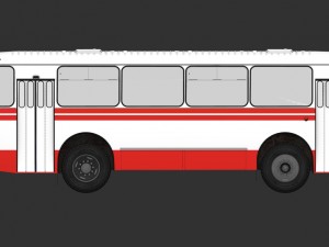 laz 695n Modelo 3D