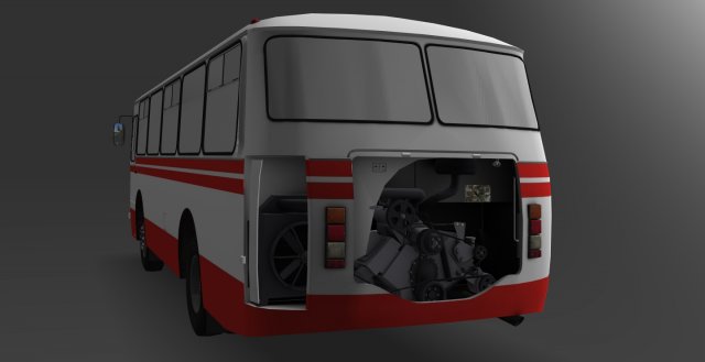 laz 695n Modelo 3D .c4d .max .obj .3ds .fbx .stl .blend 