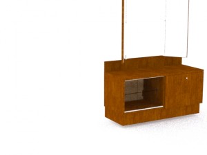 trellis with zerkalom Modelo 3D