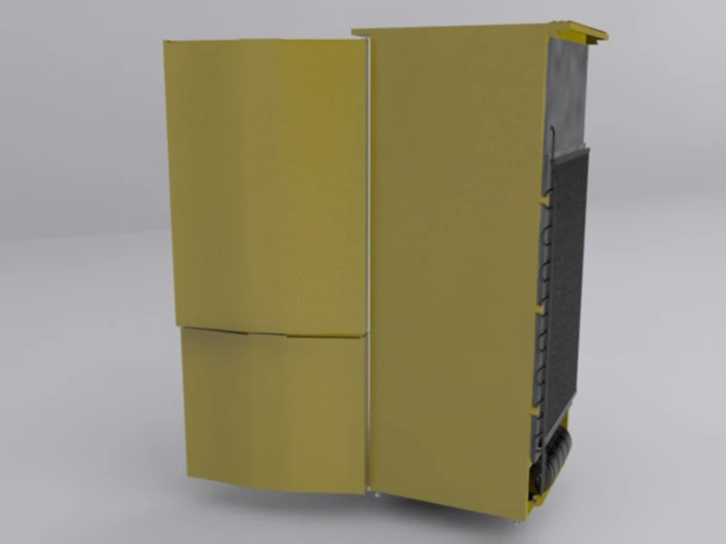 refrigerator 3D Model .c4d .max .obj .3ds .fbx .stl .blend 