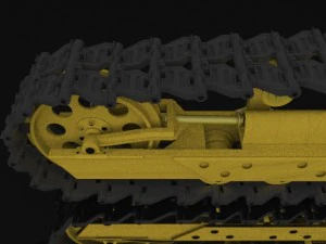 tracks for tractor 3D Model