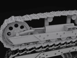 tracks for tractor 3D Model