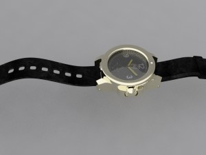 watch ennebi fondale vintage bronzo 3Dモデル